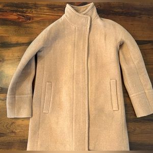 J Crew Button-neck city coat size 2